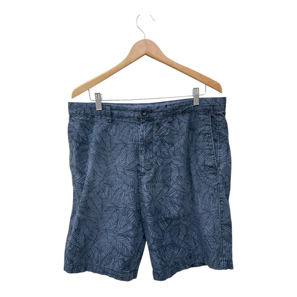 Banana Republic 9" Men's Blue Leaf Print Shorts Size 36